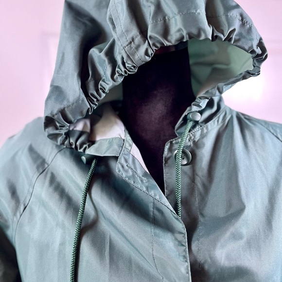London Fog Kelly Green Utility Jacket - Picture 13 of 15